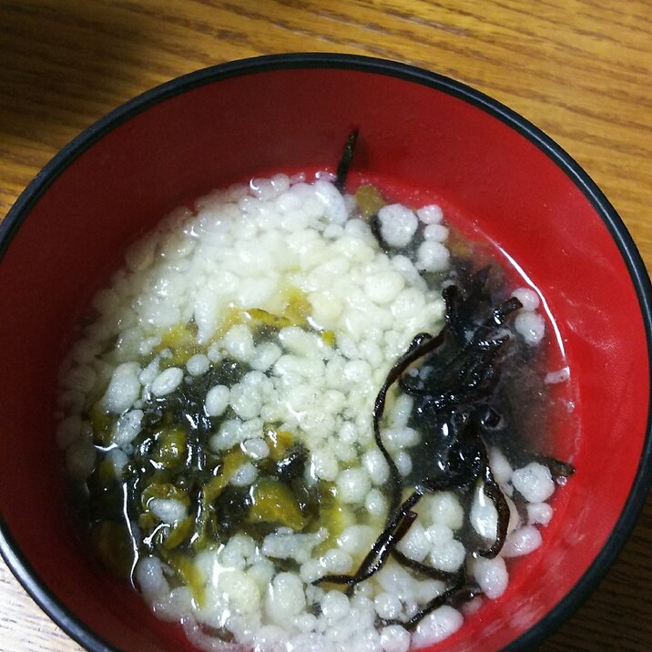 たかな 塩昆布 天かすの茶漬け レシピ 作り方 By 4045g 楽天レシピ たかな 塩昆布 天かすの茶漬け レシピ 作り方 By 4045g 楽天レシピ
